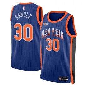 Dres New York Knicks Julius Randle Nike 2023-24 City Edition Plava Swingman